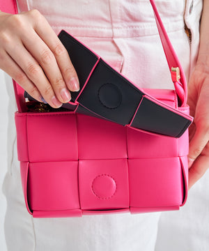 編み込みショルダーミニバッグ/BA-213