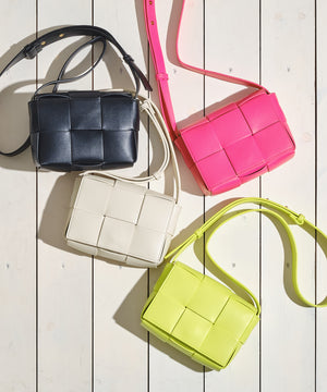 編み込みショルダーミニバッグ/BA-213