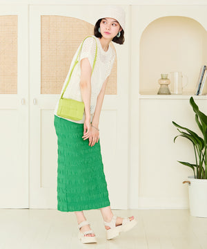 編み込みショルダーミニバッグ/BA-213