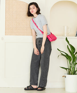 編み込みショルダーミニバッグ/BA-213