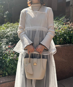 タックハンドバッグ/BA-225