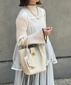 タックハンドバッグ/BA-225