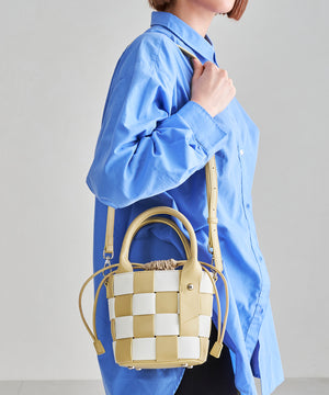 編みデザインハンドバッグ /BA-229