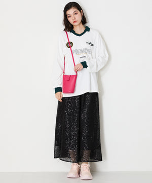 フラップ付きショルダーポーチ/BA-231