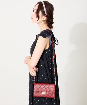 キルティングお財布バッグ/BA-238