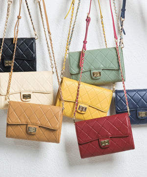 キルティングお財布バッグ/BA-238