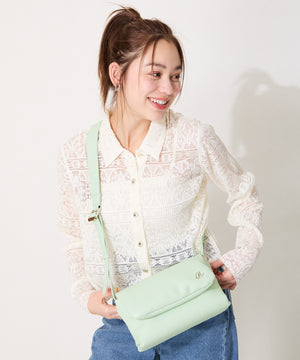 パデットロゴモチーフボディバッグ/BA-248