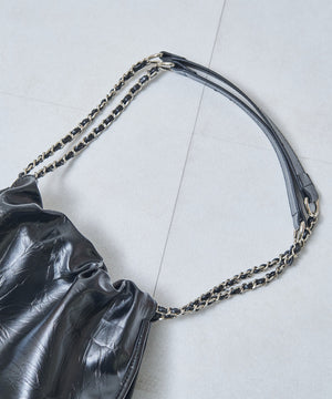 ソフトレザースクエアハンドバッグ/BA-250