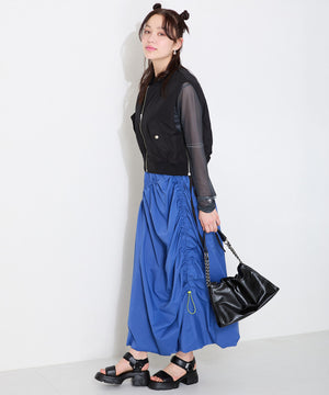 ソフトレザースクエアハンドバッグ/BA-250