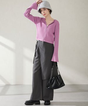 ソフトレザースクエアハンドバッグ/BA-250