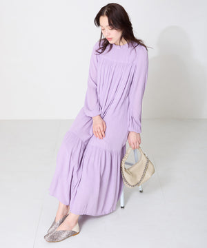 ギャザーハンドチェーン付きバッグ/BA-251