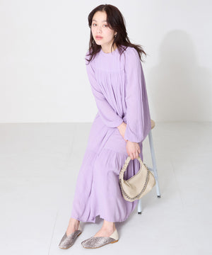 ギャザーハンドチェーン付きバッグ/BA-251