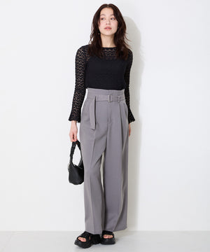 ギャザーハンドチェーン付きバッグ/BA-251