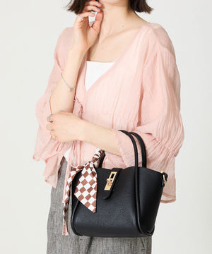 スカーフ付き2wayハンドバッグ/BA-252