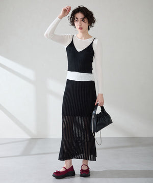 トラペーズギャザーハンドバッグ/BA-254