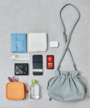 ビジュー巾着バッグ/BA-258