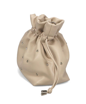 ビジュー巾着バッグ/BA-258