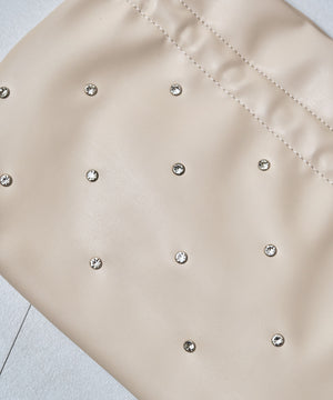 ビジュー巾着バッグ/BA-258