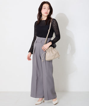 ビジュー巾着バッグ/BA-258