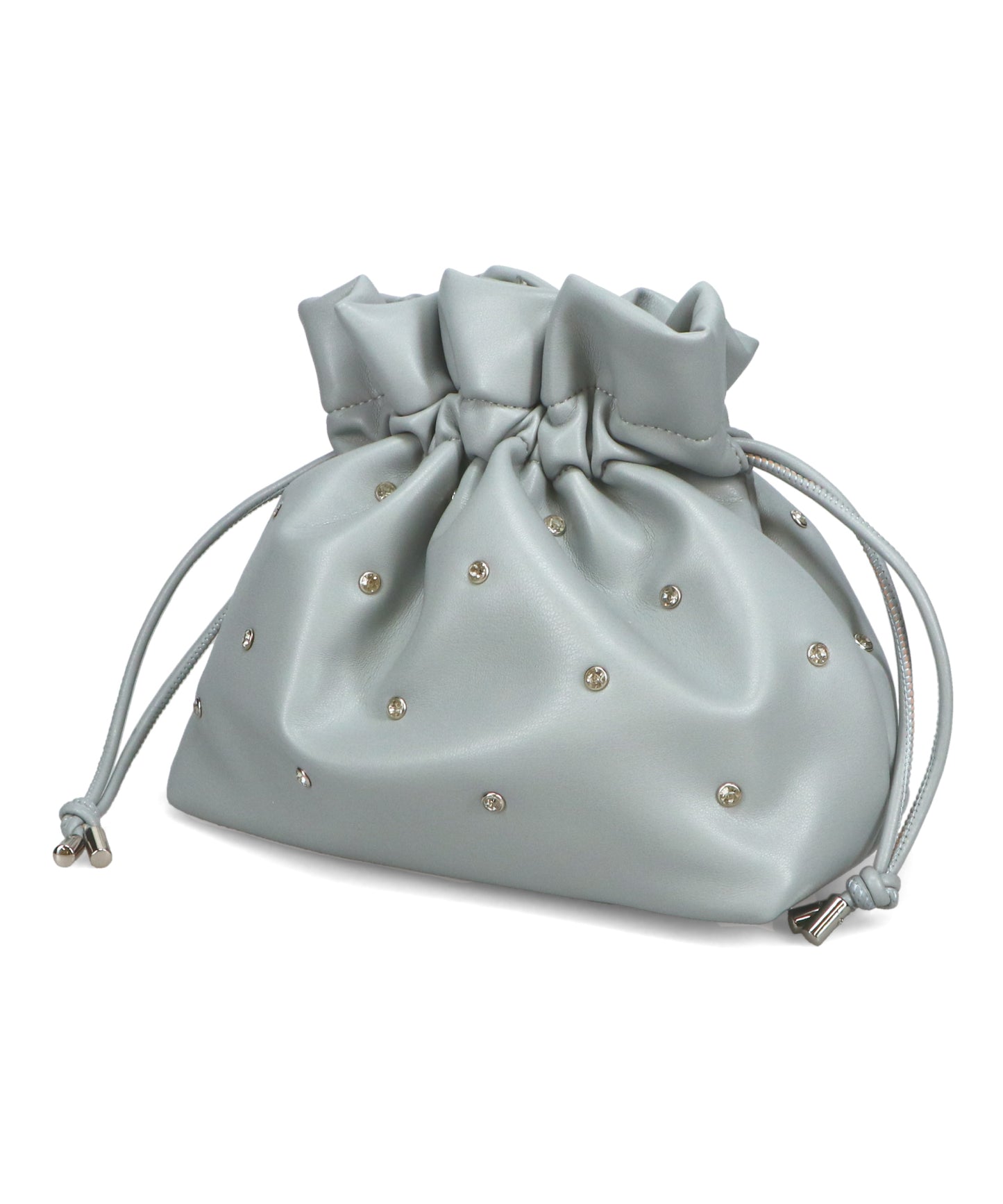 ビジュー巾着バッグ/BA-258