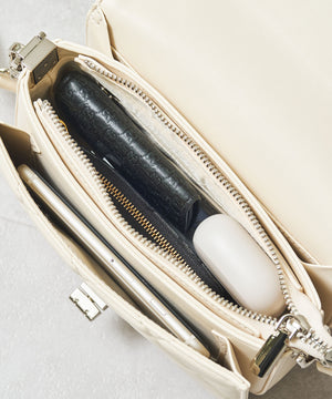 キルティングボックスショルダーバッグ/BA-262