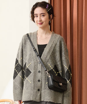 キルティングボックスショルダーバッグ/BA-262