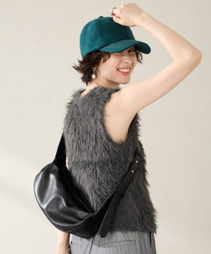 ソフトフェイクレザーボディーバッグ/BA-264