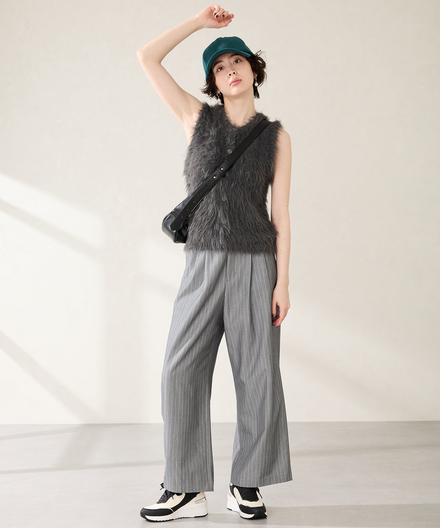 ソフトフェイクレザーボディーバッグ/BA-264