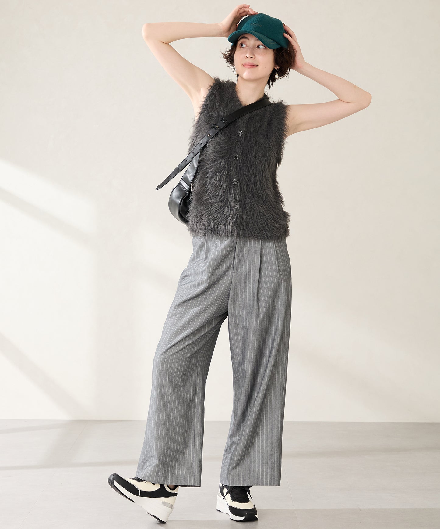 ソフトフェイクレザーボディーバッグ/BA-264