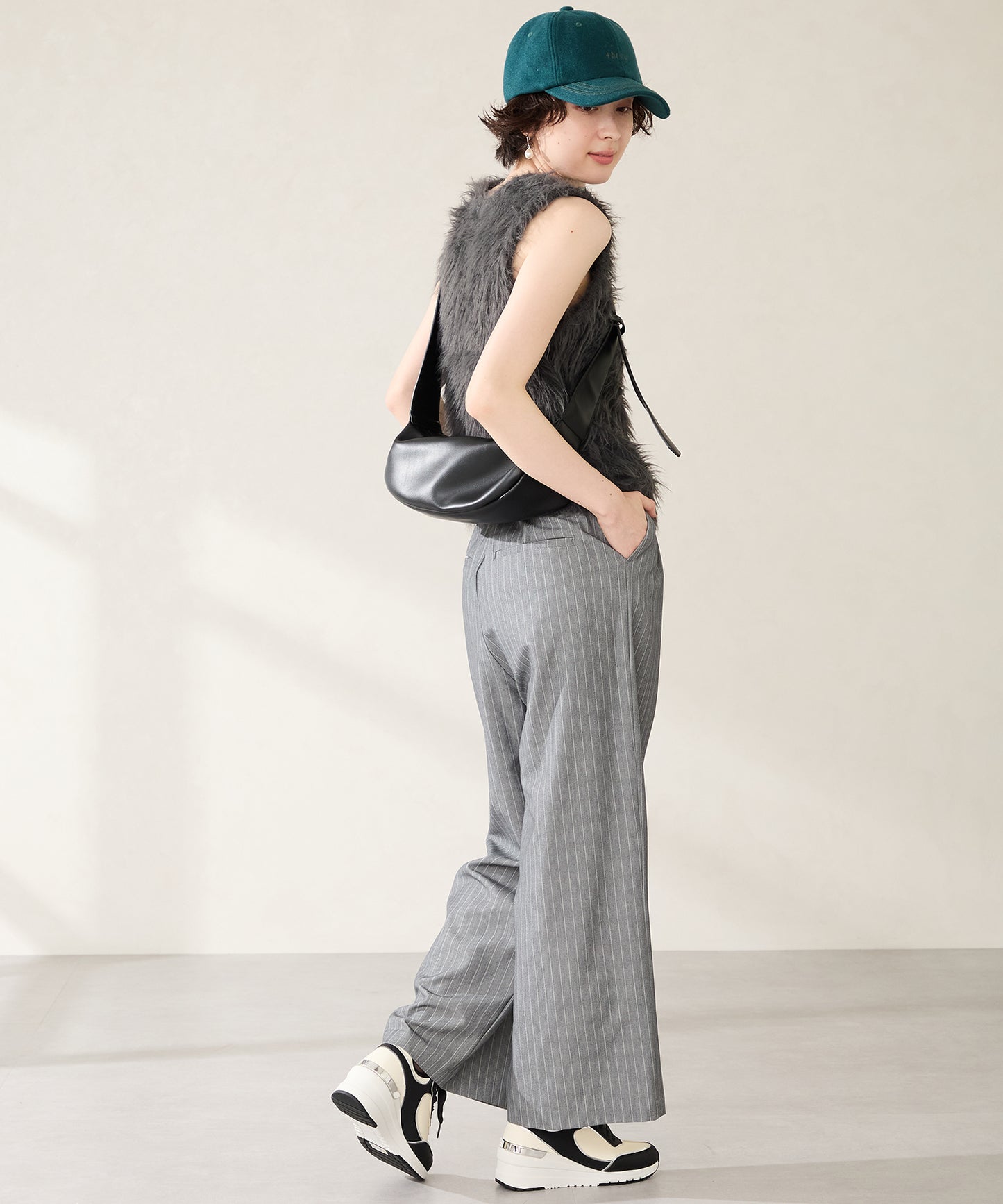 ソフトフェイクレザーボディーバッグ/BA-264