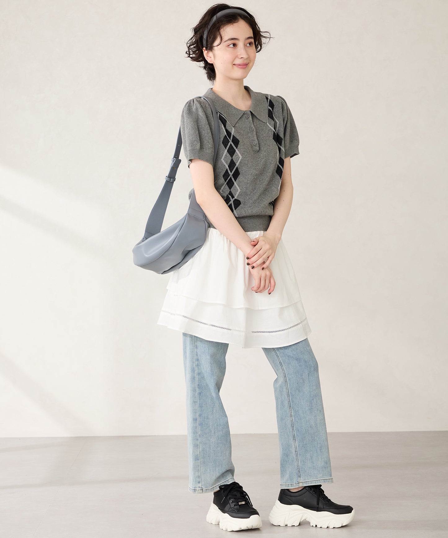 ソフトフェイクレザーボディーバッグ/BA-264