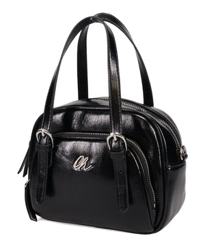 シルバーロゴモチーフボストンバッグ/BA-265