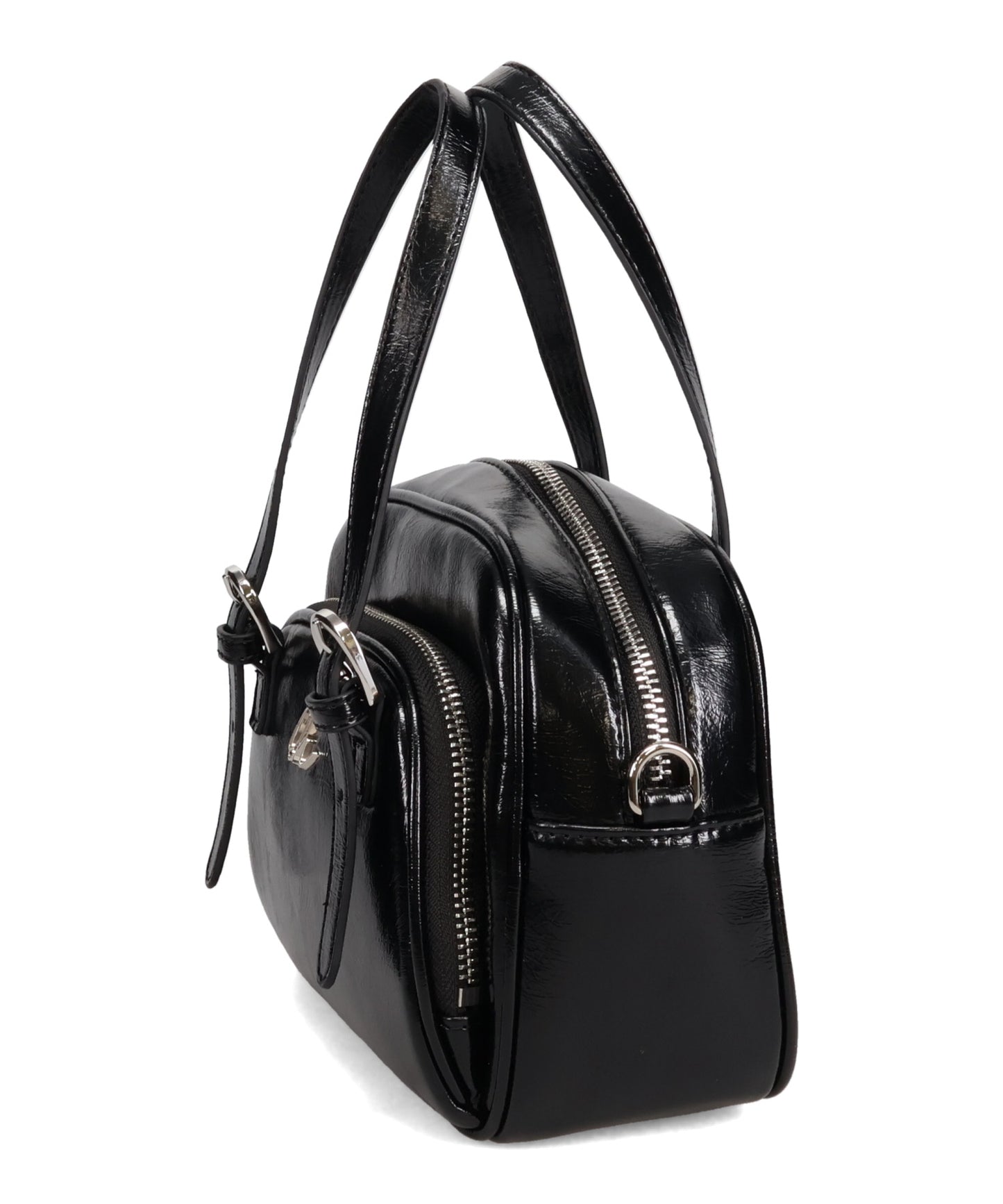 シルバーロゴモチーフボストンバッグ/BA-265