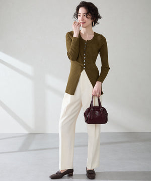 シルバーロゴモチーフボストンバッグ/BA-265