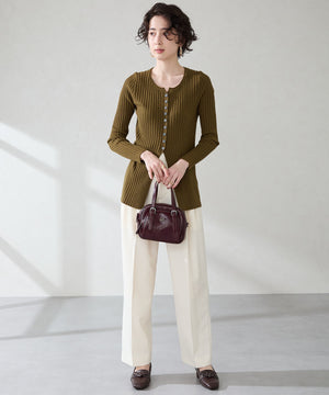 シルバーロゴモチーフボストンバッグ/BA-265