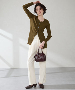 シルバーロゴモチーフボストンバッグ/BA-265