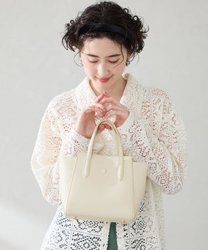 ボタンモチーフハンドバッグ/BA-266