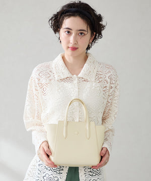 ボタンモチーフハンドバッグ/BA-266