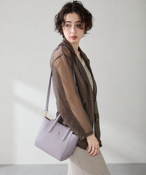 ボタンモチーフハンドバッグ/BA-266