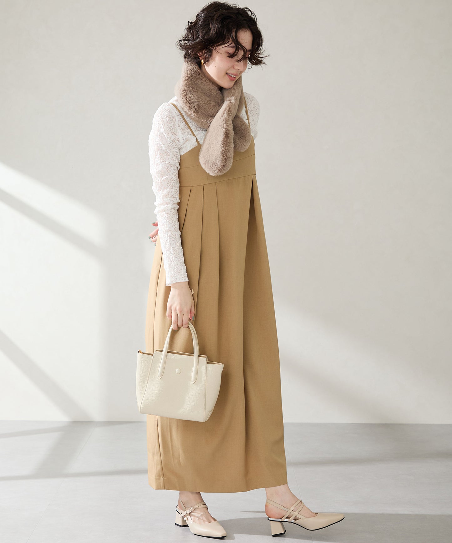 ボタンモチーフハンドバッグ/BA-266