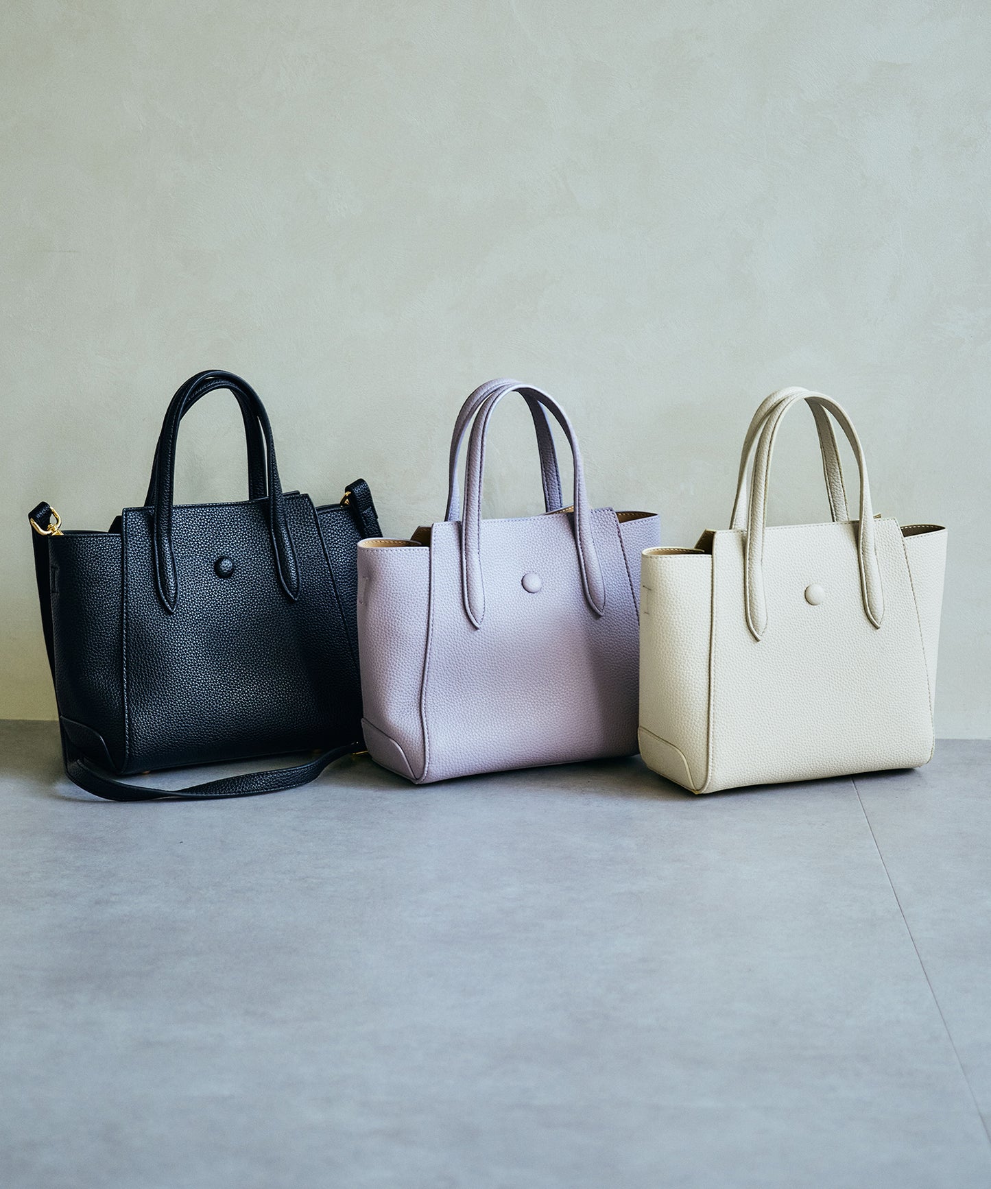 ボタンモチーフハンドバッグ/BA-266