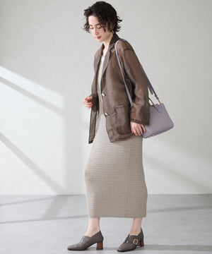 ボタンモチーフハンドバッグ/BA-266