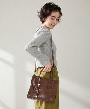 チャーム付きボストンバッグ/BA-268