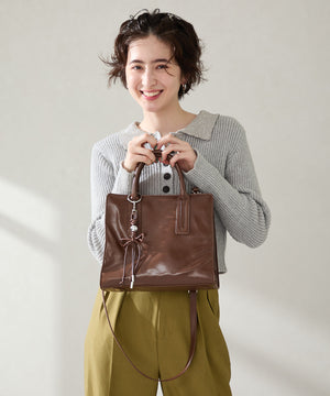 チャーム付きボストンバッグ/BA-268