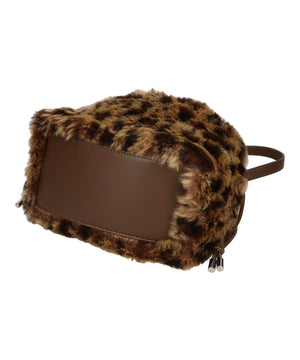 フェイクファー巾着バッグ/BA-269