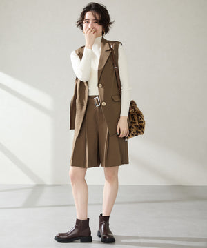 フェイクファー巾着バッグ/BA-269