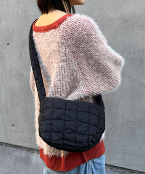 【WEB限定】キルティングナイロンショルダーバッグ/BA-272