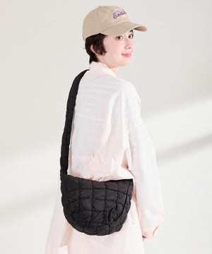 【WEB限定】キルティングナイロンショルダーバッグ/BA-272