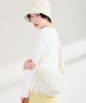 【WEB限定】キルティングナイロンショルダーバッグ/BA-272