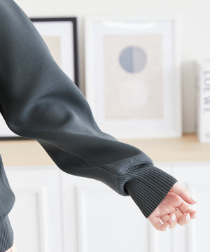 スウェット風ロゴニット/AC3310